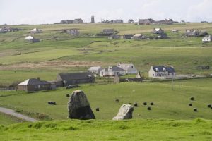 Chambered cairn near Duneaston