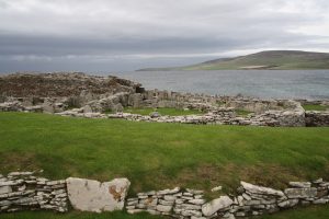 Broch with village